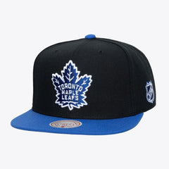 Toronto Maple Leafs Mitchell & Ness Legendary Home Snapback Hat Black