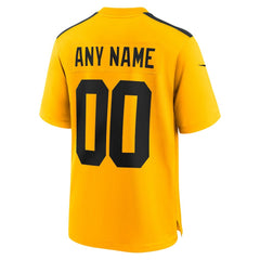 Pittsburgh Steelers Alternate 1933 Throwback Game Custom Jersey - Gold | Nike sale