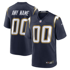 Los Angeles Chargers Alternate Super Chargers Game Custom Jersey - Navy | Nike discount