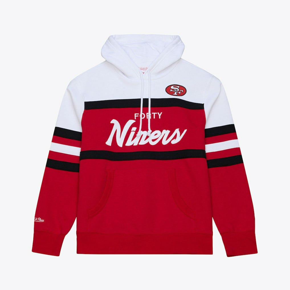 San Francisco 49ers Head Coach Hoodie - Scarlet discount