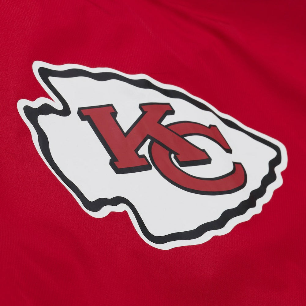Kansas City Chiefs Coaches Full-Snap Hooded Windbreaker Jacket - Red cheap