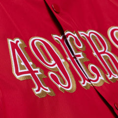 San Francisco 49ers Coaches Full-Snap Hooded Windbreaker Jacket - Scarlet online