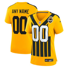 Pittsburgh Steelers Women's Alternate 1933 Throwback Game Custom Jersey - Gold | Nike for sale