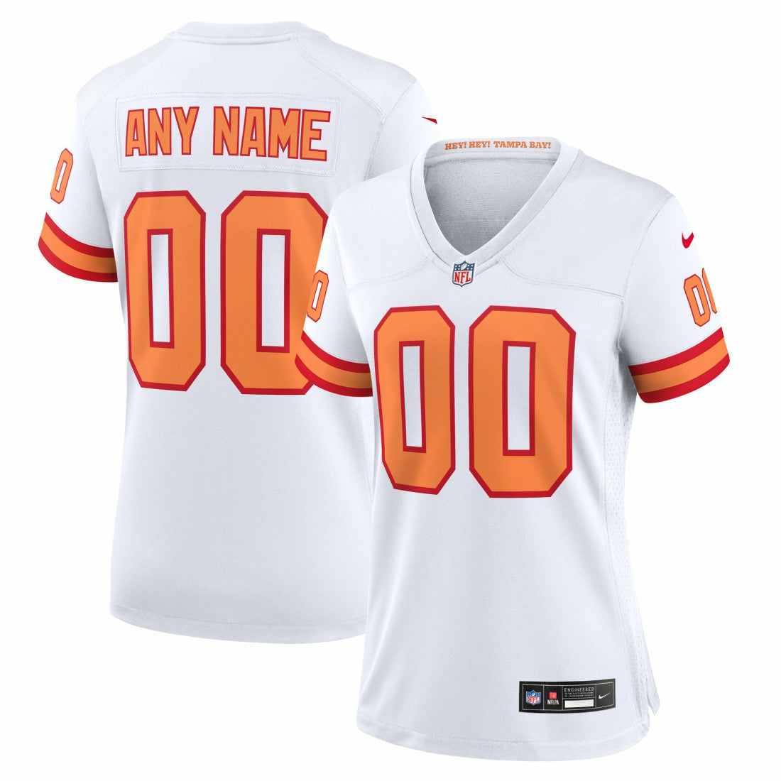 76 Tampa Bay Buccaneers Women's 50th Season Custom Game Jersey - White | Nike outlet