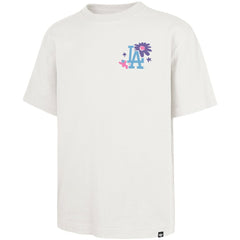 Los Angeles Dodgers Flora Foundation T-Shirt - Cream | 47 brand