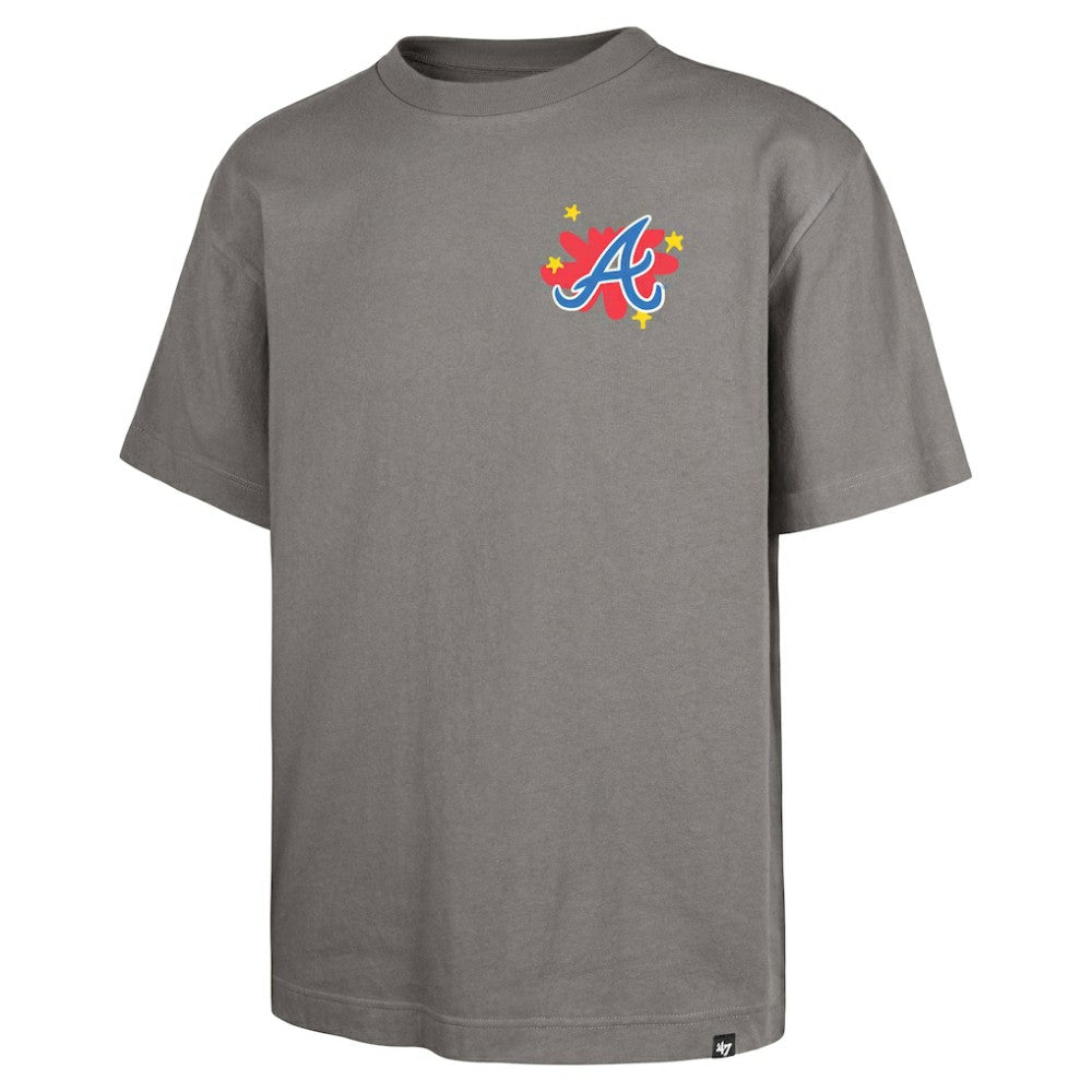 Atlanta Braves Flora Foundation T-Shirt - Gray | 47 brand