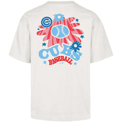 Chicago Cubs Flora Foundation T-Shirt - Cream | 47 brand