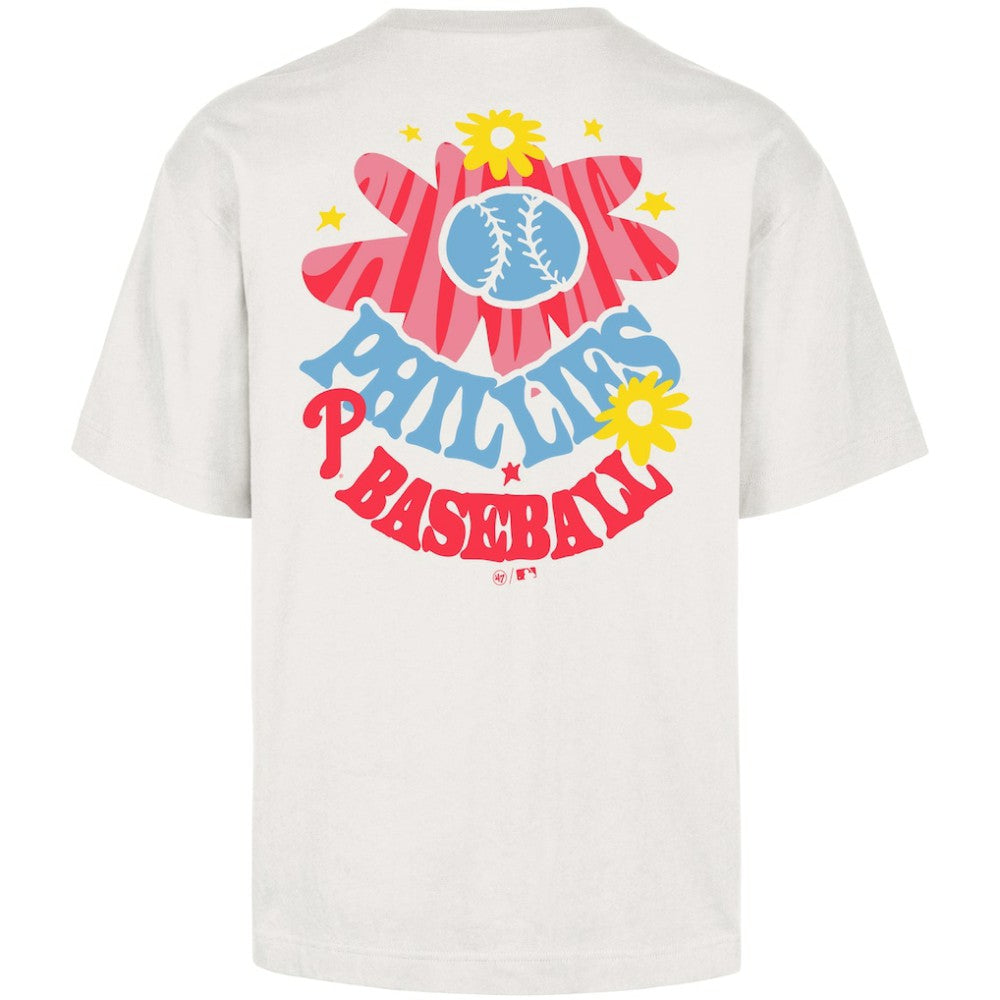 Philadelphia Phillies Flora Foundation T-Shirt - Cream | 47 brand