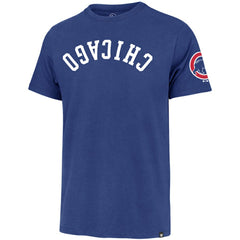 Chicago Cubs Upside Down Two-Peat Franklin T-Shirt - Royal | 47 brand