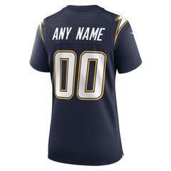 Los Angeles Chargers Women's Alternate Super Chargers Game Custom Jersey - Navy | Nike on sale