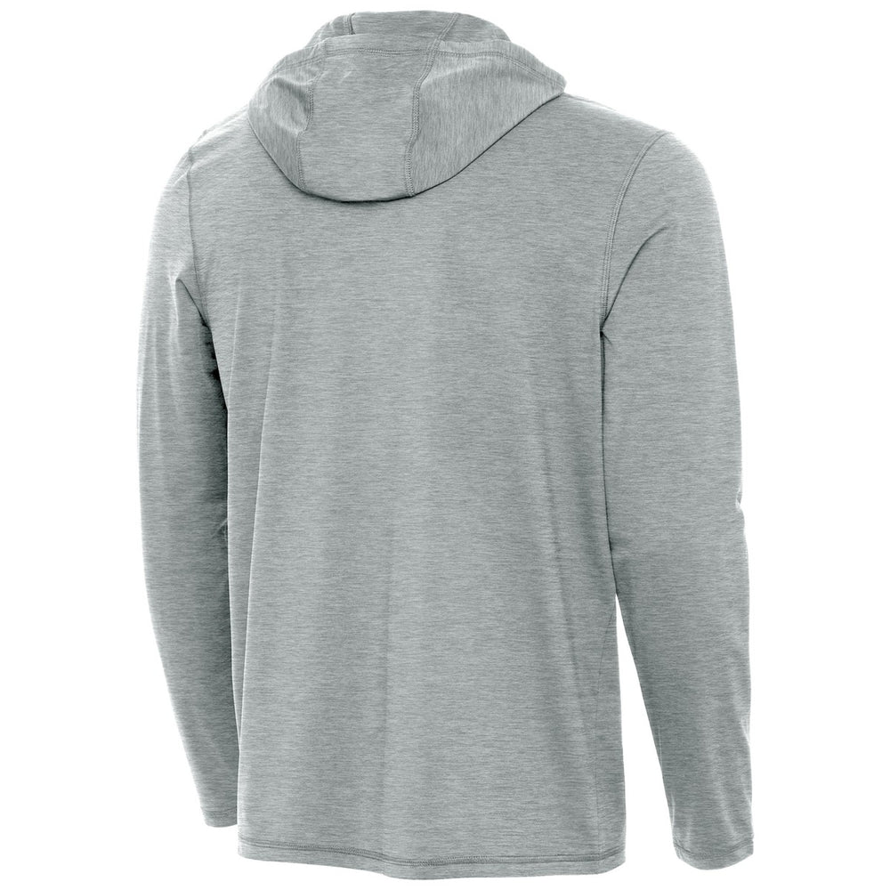 Oklahoma City Thunder Antigua 2025 NBA Finals Champions Tidy Quarter-Zip Hoodie - Heather Gray outlet