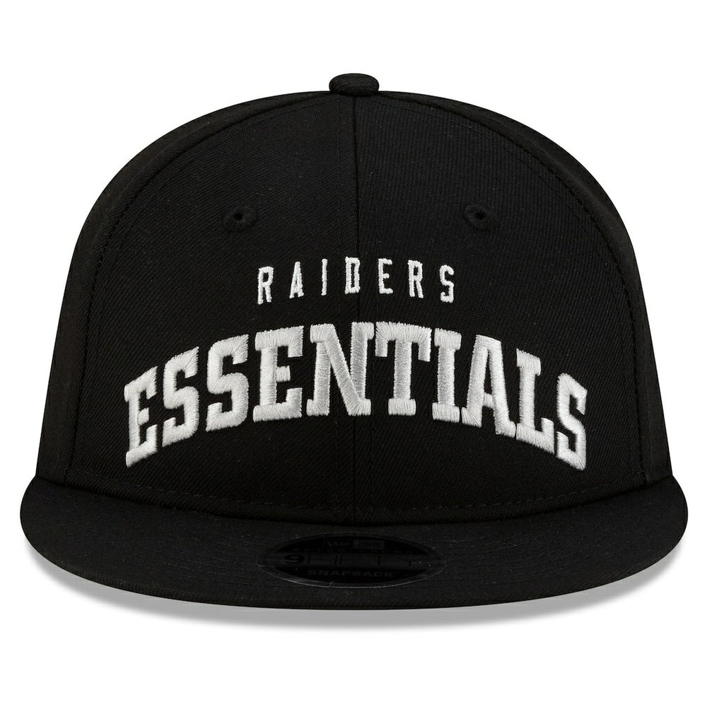 Las Vegas Raiders New Era x Fear of God x NFL 9FIFTY Snapback Hat - Black cheap