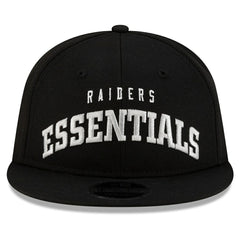 Las Vegas Raiders New Era x Fear of God x NFL 9FIFTY Snapback Hat - Black cheap