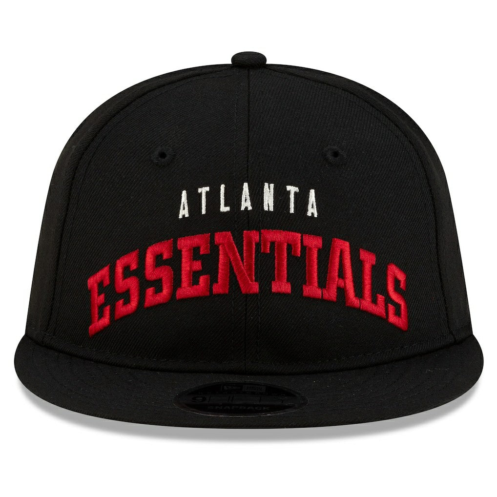 Atlanta Falcons New Era x Fear of God x NFL 9FIFTY Snapback Hat - Black on sale