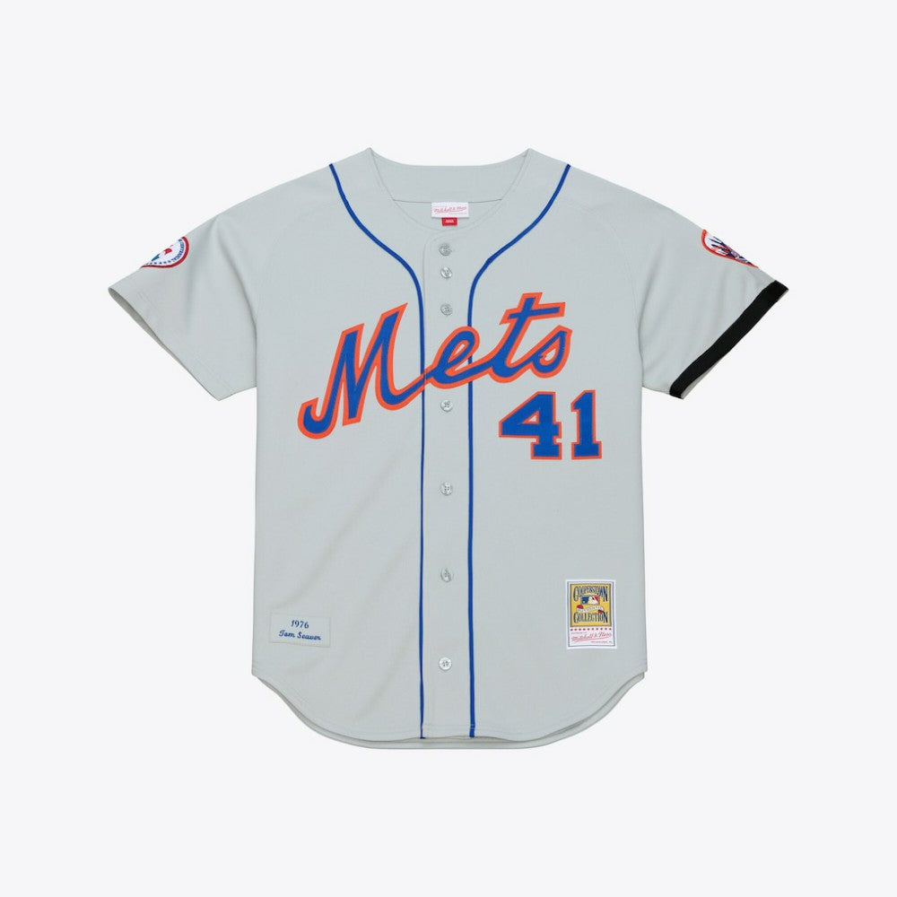 Tom Seaver New York Mets 1976 Authentic Jersey - Gray | Mitchell & Ness