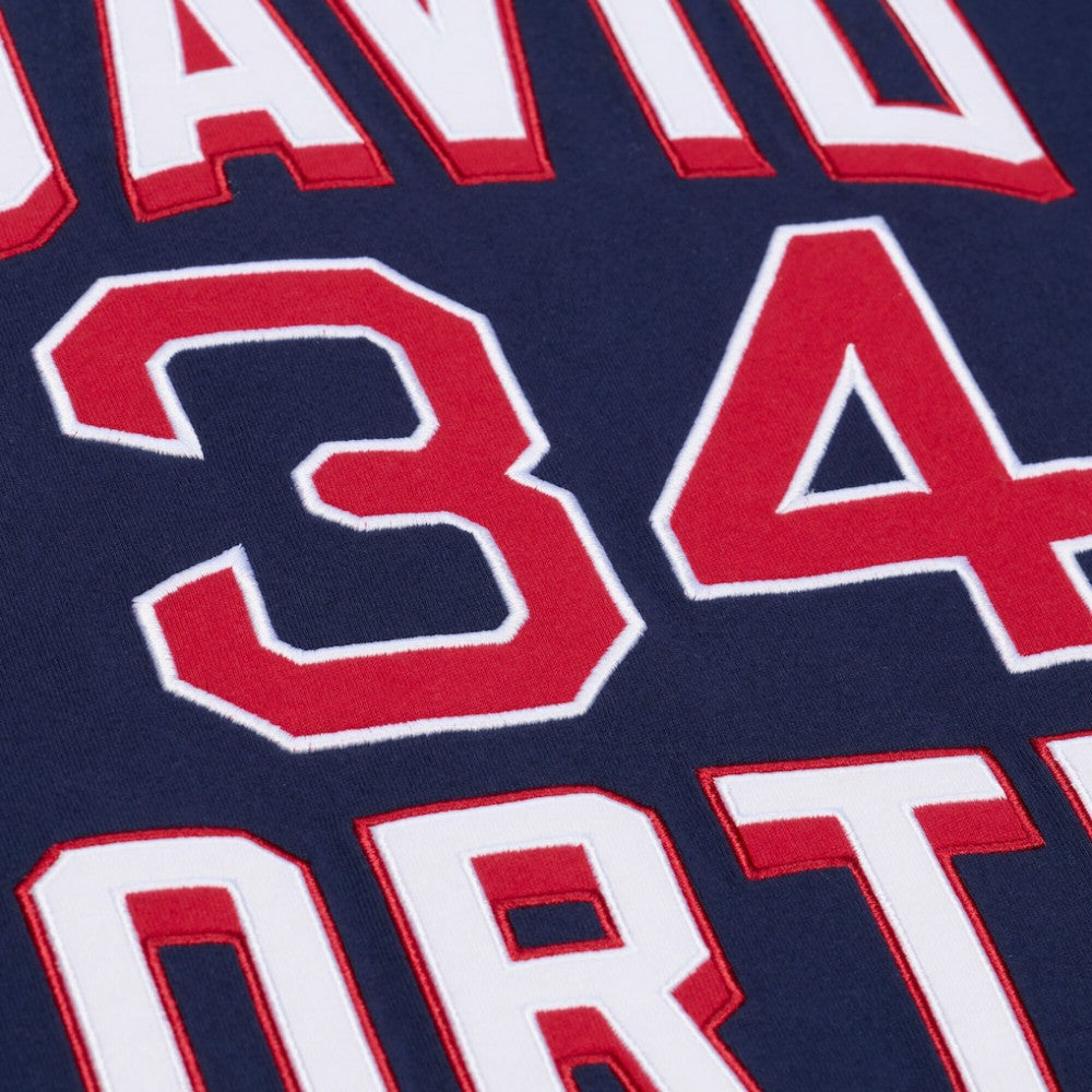 David Ortiz Boston Red Sox Player Collection Premium T-Shirt - Navy | Mitchell & Ness
