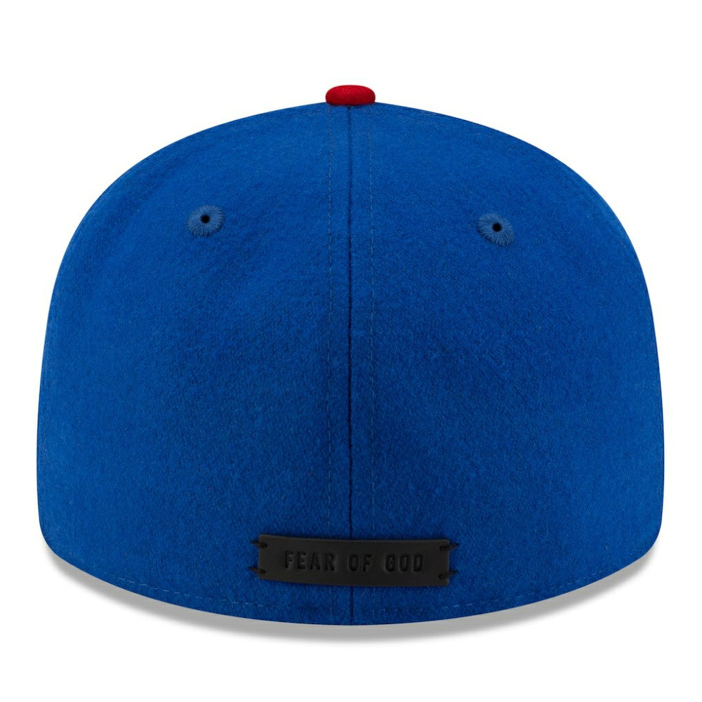 Chicago Cubs x Fear of God x MLB Wool 59FIFTY Fitted Hat - Royal | New Era
