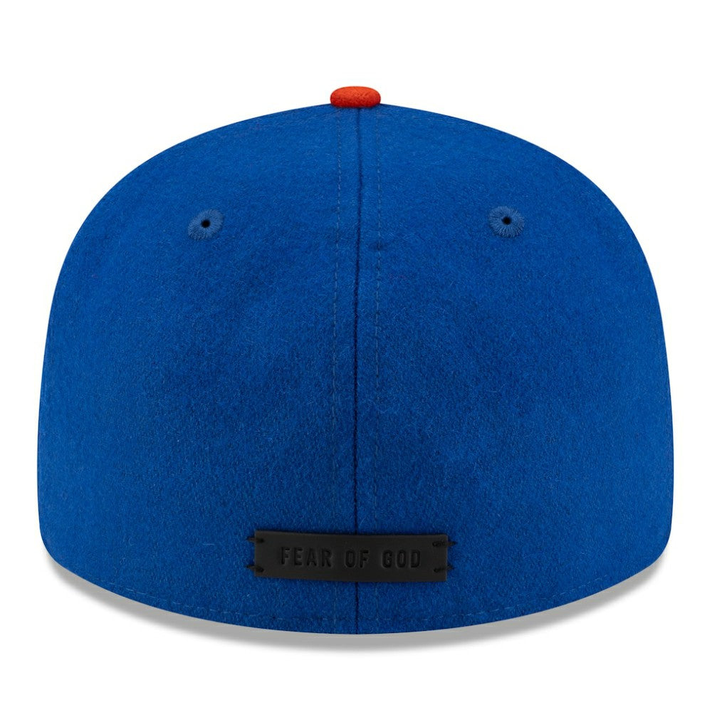 New York Mets x Fear of God x MLB Wool 59FIFTY Fitted Hat - Royal | New Era