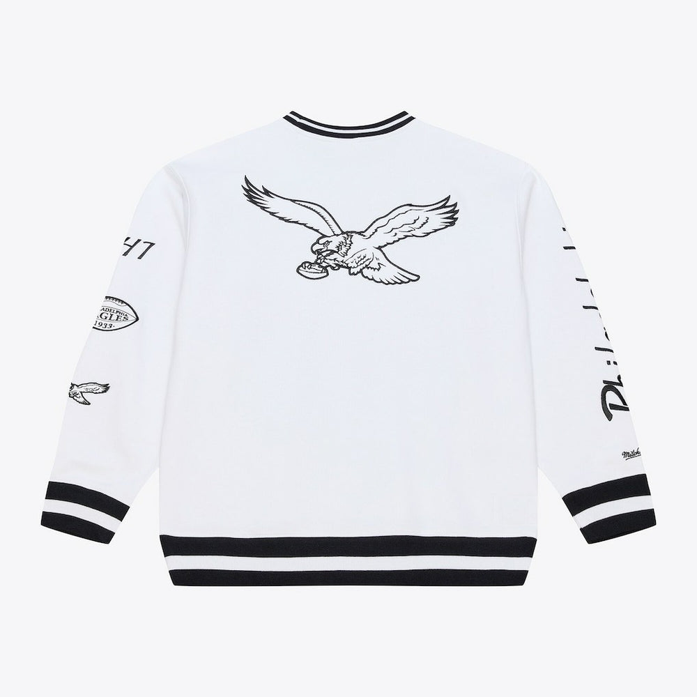 Philadelphia Eagles Arctic Fleece Sweatshirt - White discount