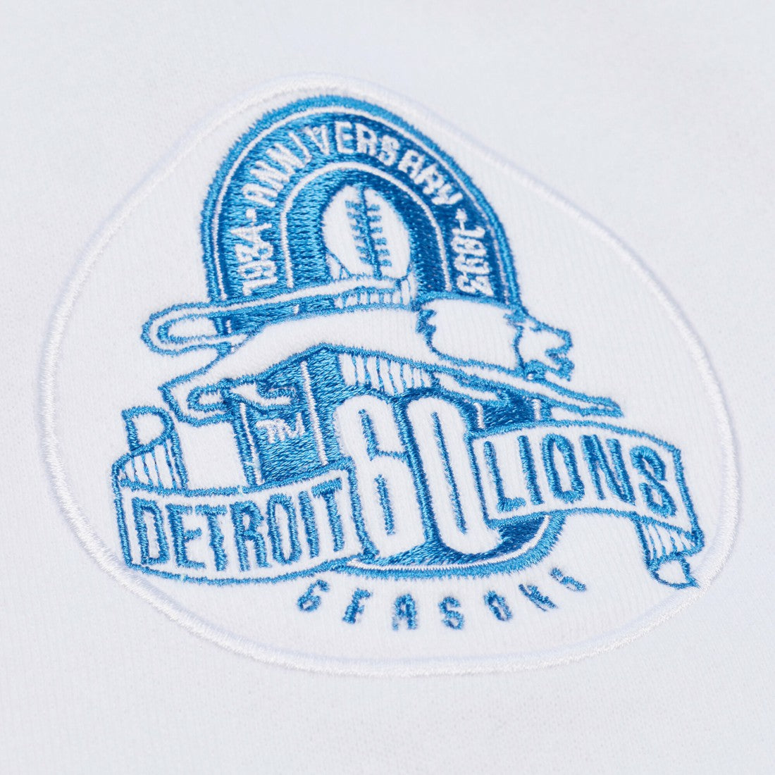 Detroit Lions Arctic Fleece Sweatshirt - White on sale