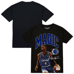 Penny Hardaway Orlando Magic Hardwood Classics Player Arch T-Shirt - Black | Mitchell & Ness cheap