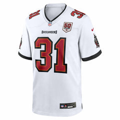 Antoine Winfield Jr. Tampa Bay Buccaneers 50th Season Patch Game Jersey - White | Nike sale