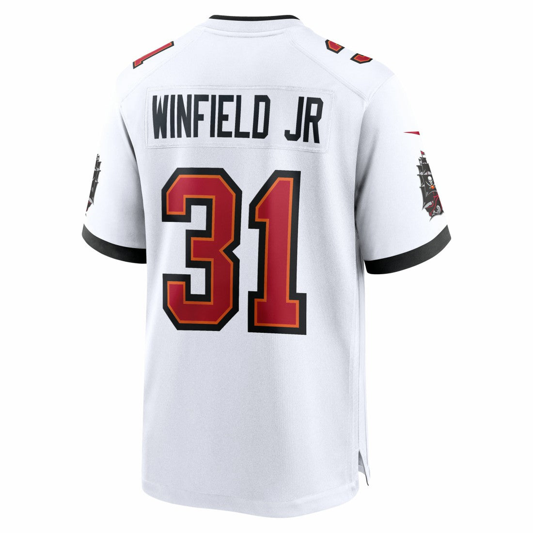 Antoine Winfield Jr. Tampa Bay Buccaneers 50th Season Patch Game Jersey - White | Nike sale
