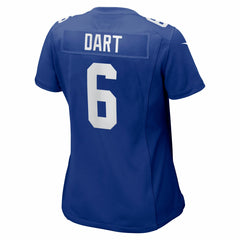 Jaxson Dart New York Giants Women's Team Game Jersey - Royal | Nike for sale