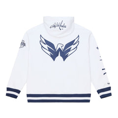 Washington Capitals Mitchell & Ness Arctic Fleece Hoodie White