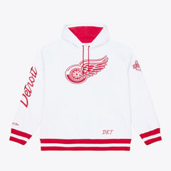 Detroit Red Wings Mitchell & Ness Arctic Fleece Hoodie White