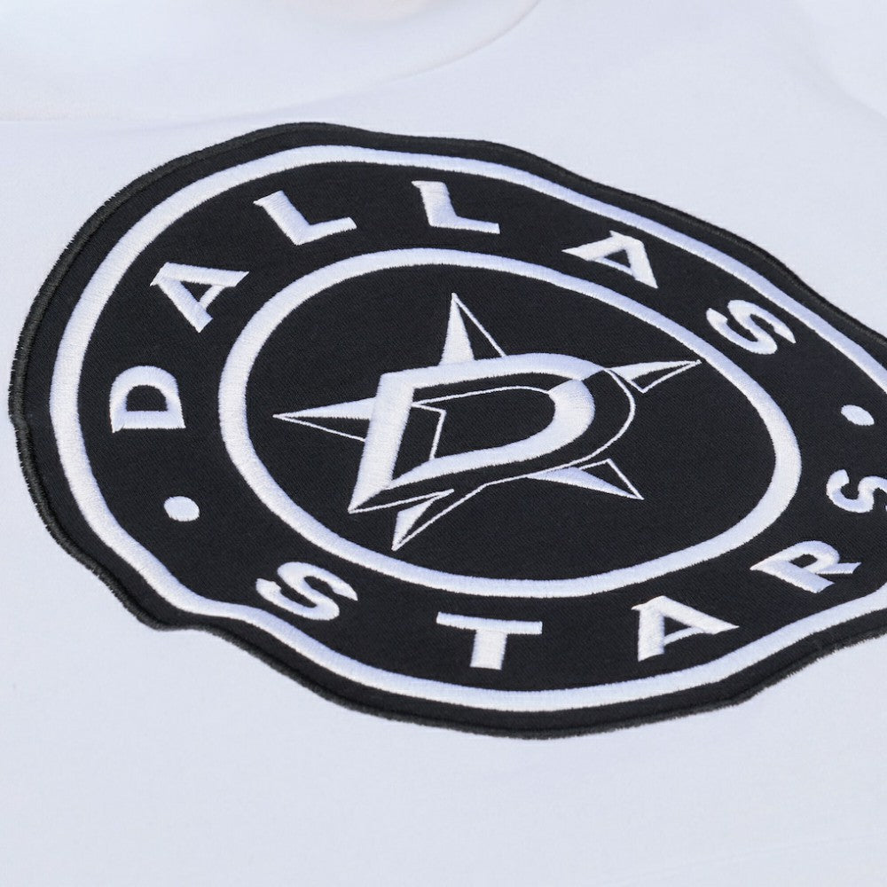 Dallas Stars Mitchell & Ness Arctic Fleece Hoodie White