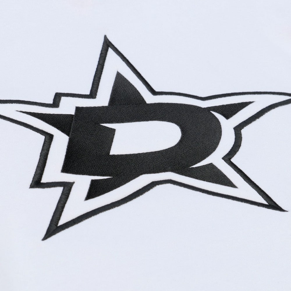 Dallas Stars Mitchell & Ness Arctic Fleece Hoodie White