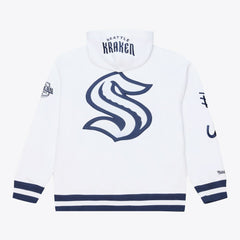 Seattle Kraken Mitchell & Ness Arctic Fleece Hoodie White