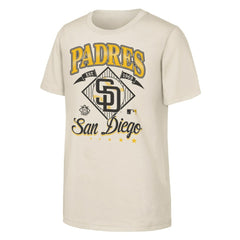 San Diego Padres Outerstuff Youth Triple Hit T-Shirt - Natural