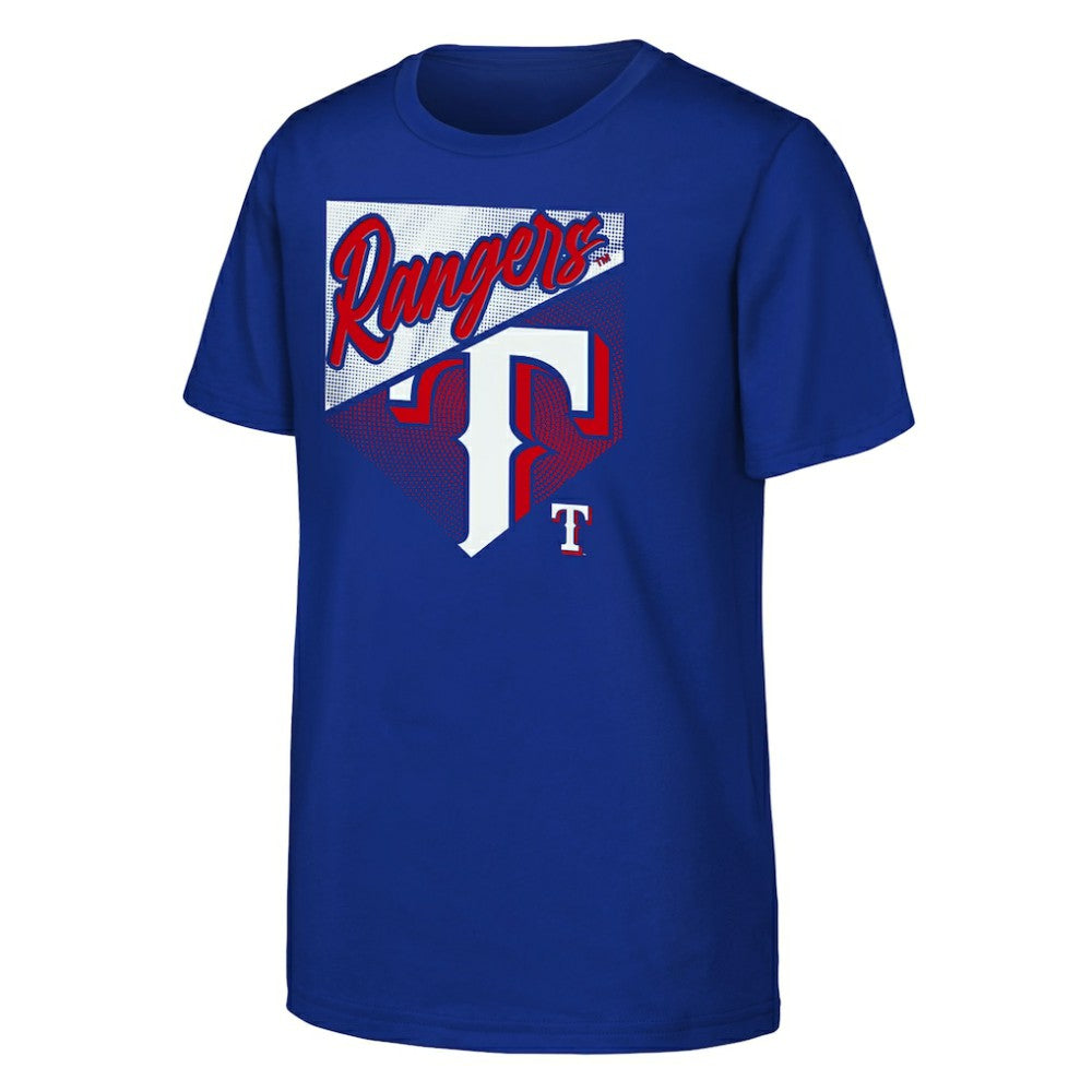 Texas Rangers Outerstuff Youth Prime Plate T-Shirt - Royal