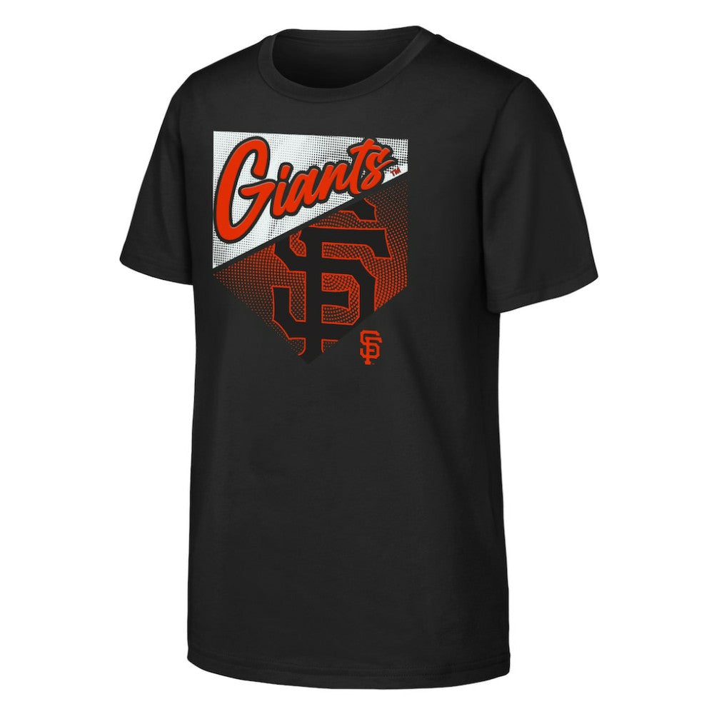 San Francisco Giants Outerstuff Youth Prime Plate T-Shirt - Black