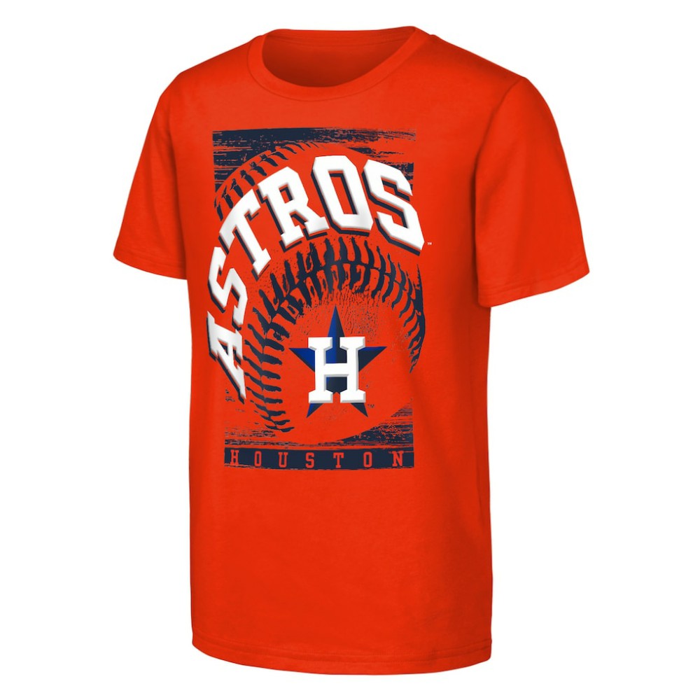 Houston Astros Outerstuff Youth Speed Pitch T-Shirt - Orange