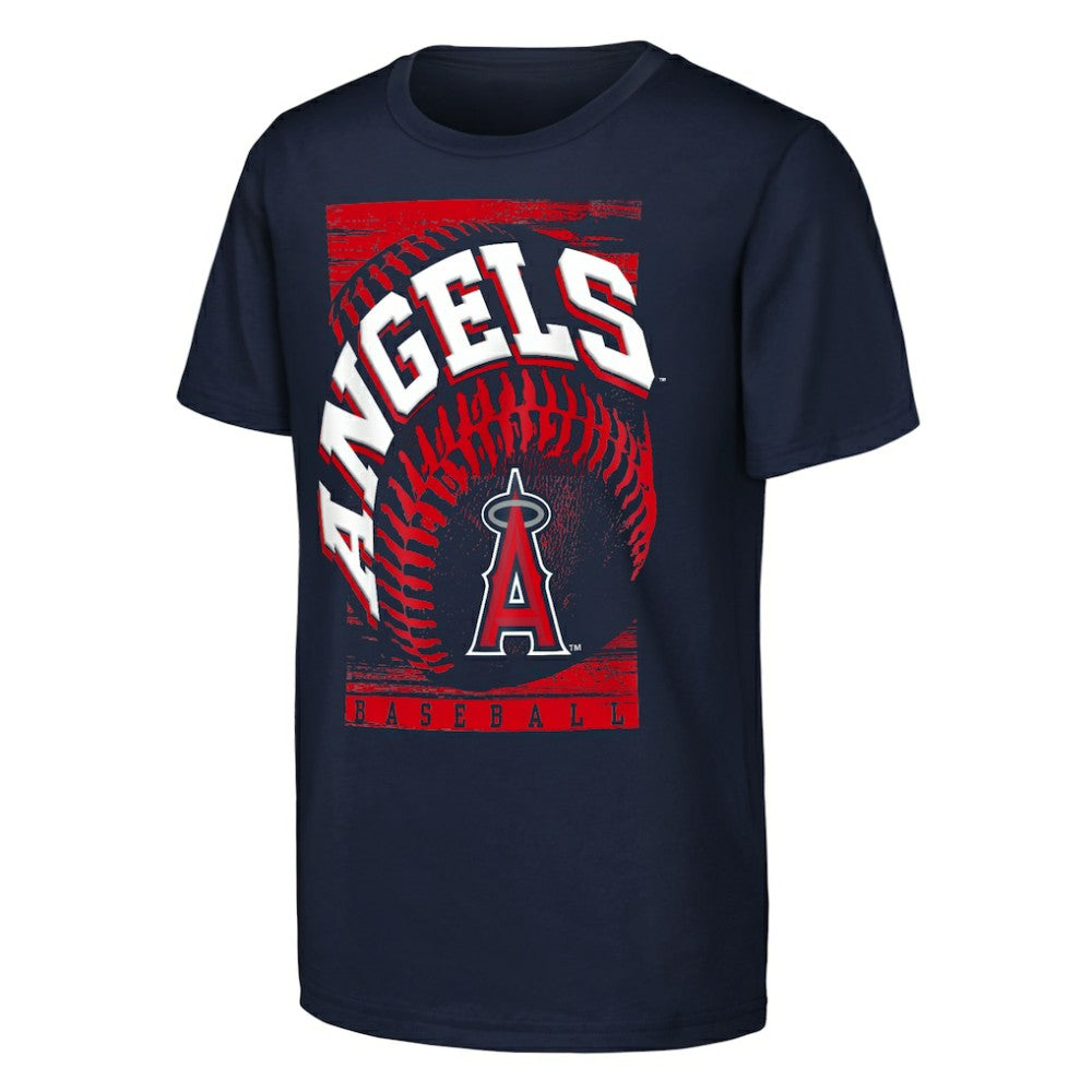 Los Angeles Angels Outerstuff Youth Speed Pitch T-Shirt - Navy