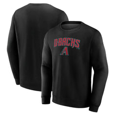 Arizona Diamondbacks Team Lockup Sweatshirt - Black