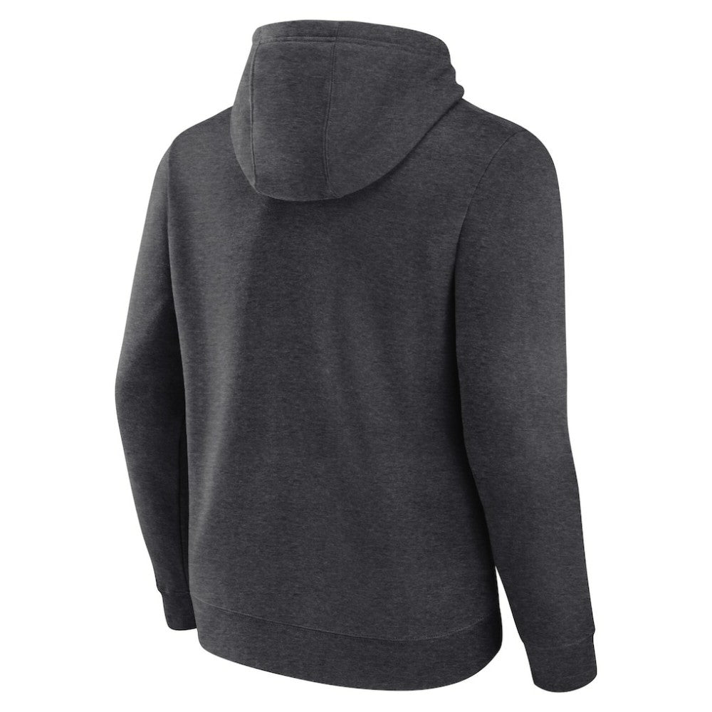Detroit Tigers Team Lockup Hoodie - Charcoal