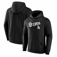 Los Angeles Dodgers Team Lockup Hoodie - Black