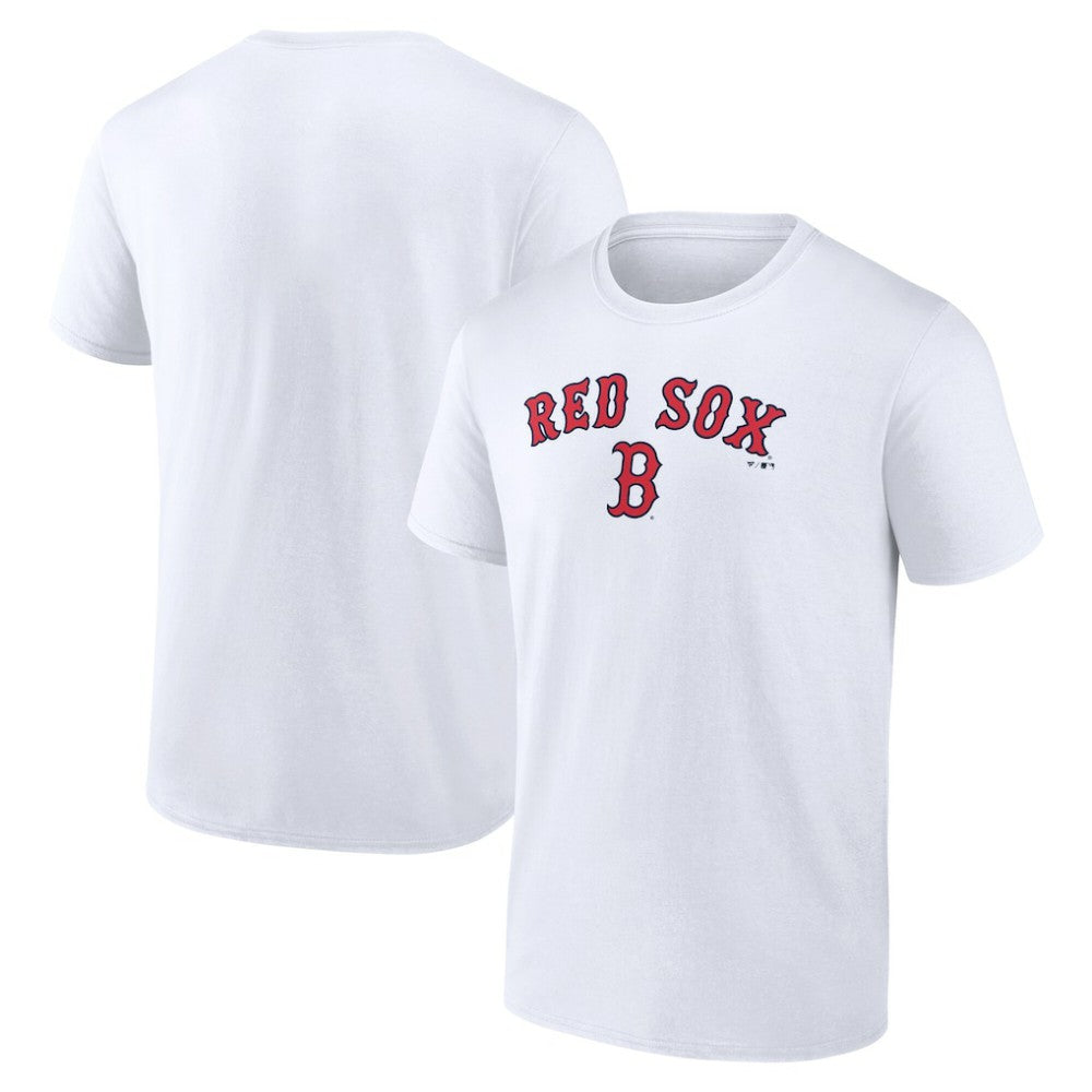 Boston Red Sox Team Lockup T-Shirt - White