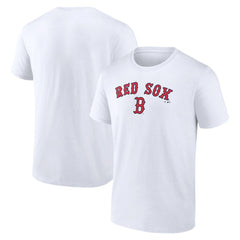 Boston Red Sox Team Lockup T-Shirt - White