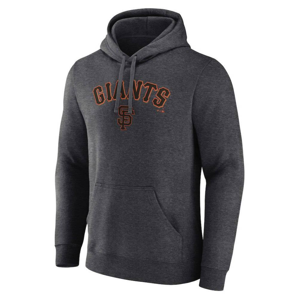 San Francisco Giants Team Lockup Hoodie - Charcoal