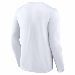Cincinnati Reds Team Lockup Long Sleeve T-Shirt - White