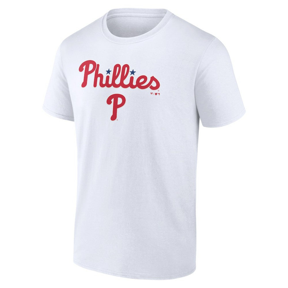 Philadelphia Phillies Team Lockup T-Shirt - White
