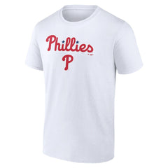 Philadelphia Phillies Team Lockup T-Shirt - White