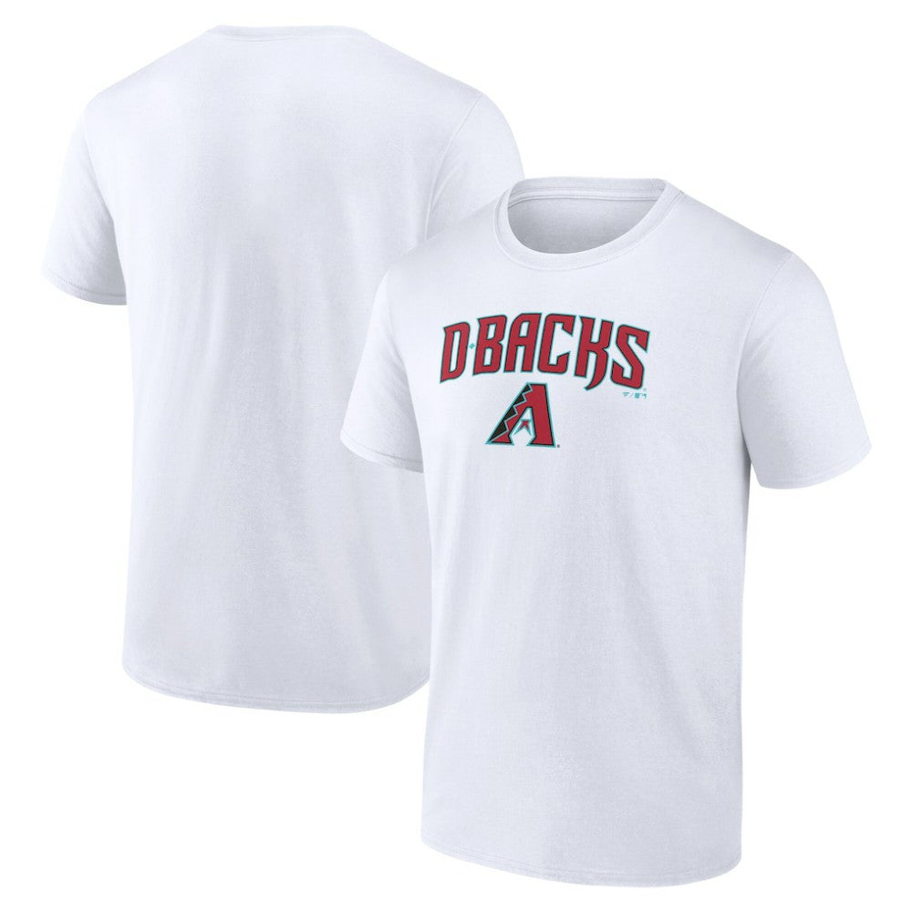 Arizona Diamondbacks Team Lockup T-Shirt - White