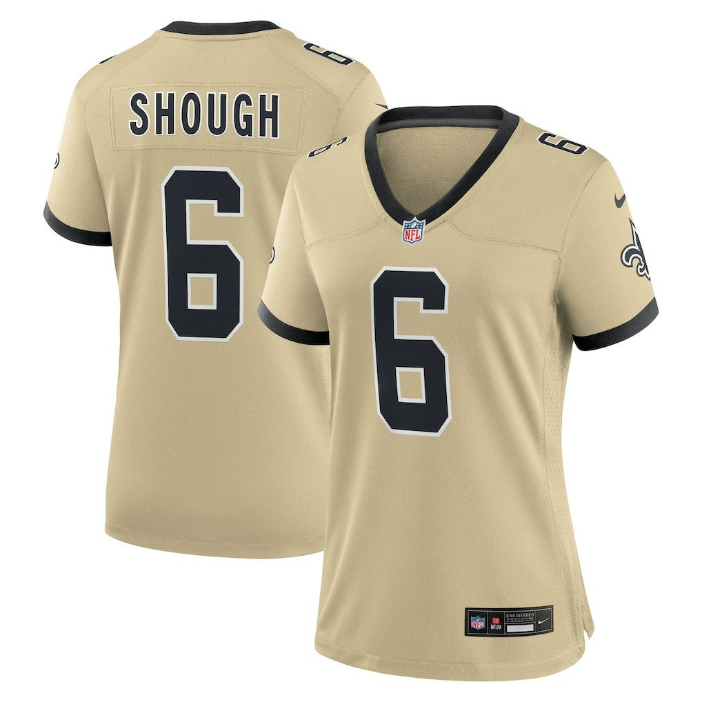 Tyler Shough New Orleans Saints Women's Alternate Game Player Jersey - Gold | Nike discount