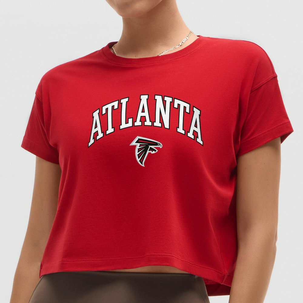 Atlanta Falcons lululemon Women's Cates T-Shirt - College Crimson on sale